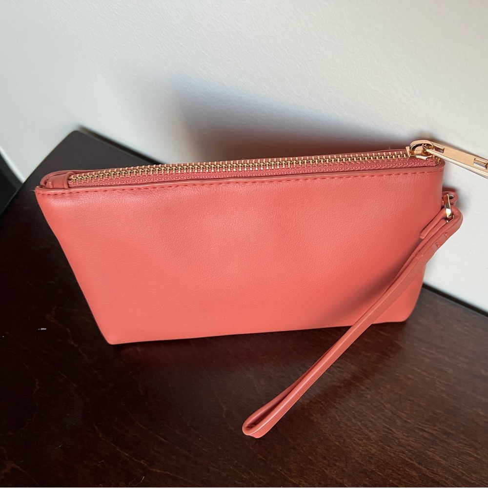Peach Wristlet